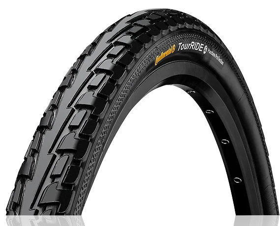 Conti TourRide Puncture Pro 42-622 Dekk Sort, 700x42c,180 TPI, ECO, 720g 