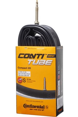 Continental Compact 20" Slange 32-406 - 47-451, 42 mm presta, 135 g