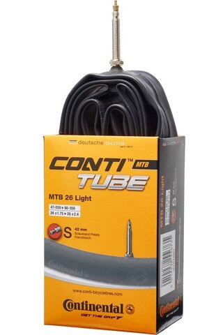 Continental MTB Light 26" Slange 1.75" - 2.4", 42 mm presta, 145 g