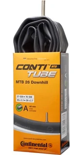 Continental Downhill 26&quot; Slange 2.3&quot; - 2.7&quot;, 40 mm bilventil, 535 g