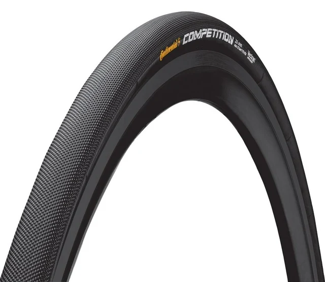 Continental Competition TT Pariserdekk Sort, 700C x 25, BlackChili, 250g 