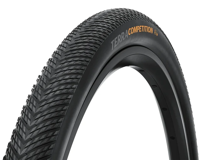 Continental Terra Competition Dekk Sort, 45 mm 