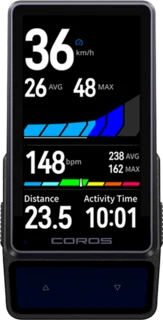 Coros Dura 2 Solar GPS Sykkelcomputer 120 timer, 3.5" skjerm, 99 gr