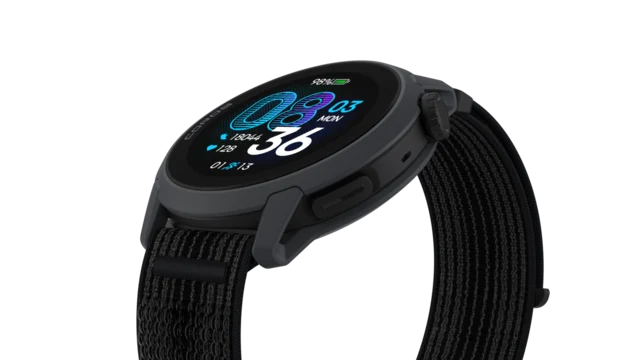 Coros Pace 4 GPS Sports Klokke Nylon Black 