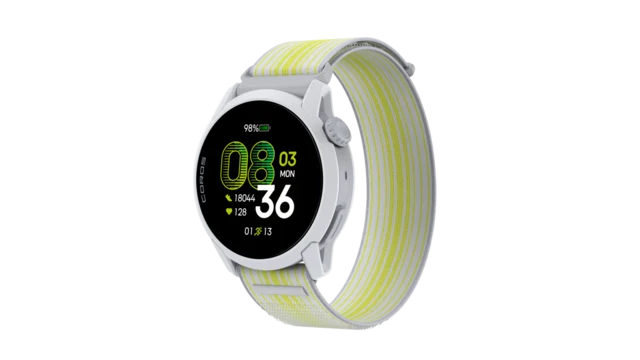 Coros Pace 4 GPS Sports Klokke Nylon White 