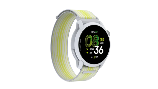 Coros Pace 4 GPS Sports Klokke Nylon White 