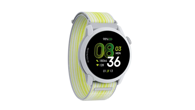 Coros Pace 4 GPS Sports Klokke Nylon White 