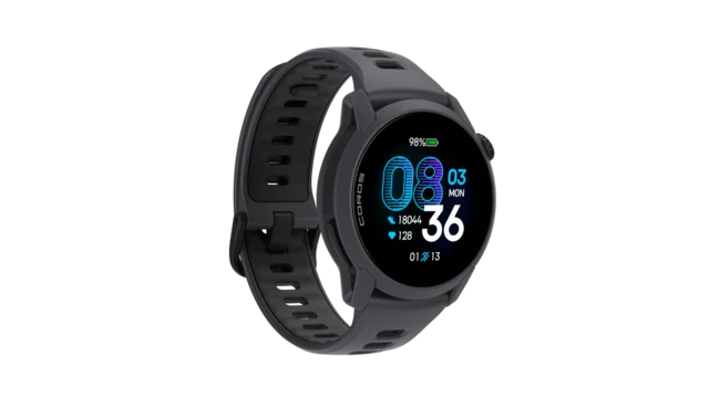 Coros Pace 4 GPS Sports Klokke Silicone Black 