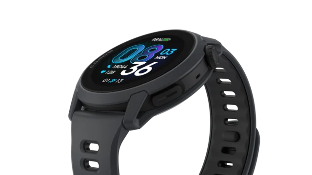 Coros Pace 4 GPS Sports Klokke Silicone Black 