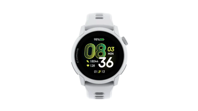 Coros Pace 4 GPS Sports Klokke Silicone White 