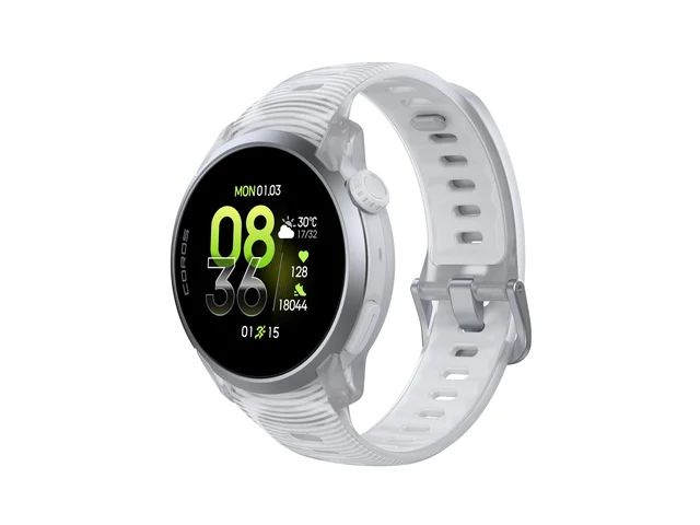 Coros Pace 4 Cloud White GPS-klokke Cloud White, silikonrem 