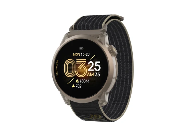 Coros Pace 4 Jakob Edition GPS-klokke Black & Gold, Fearless-rem 