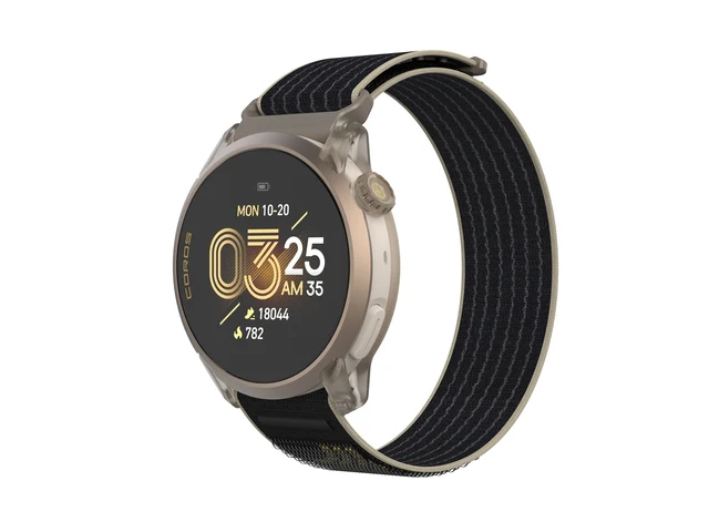 Coros Pace 4 Jakob Edition GPS-klokke Black & Gold, Fearless-rem 