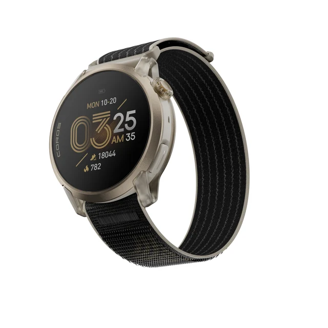 Coros Pace 4 Jakob Edition GPS-klokke Black & Gold, Fearless-rem 