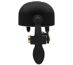 Crane E-NE Ringklocka Black Aluminium, klassisk och superl&#228;t