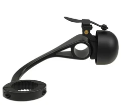 Crane E-NE SBR Ringklocka Black Aluminium, klassisk och superl&#228;t