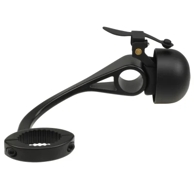 Crane E-NE SBR Ringklocka Black Aluminium, klassisk och superlät 