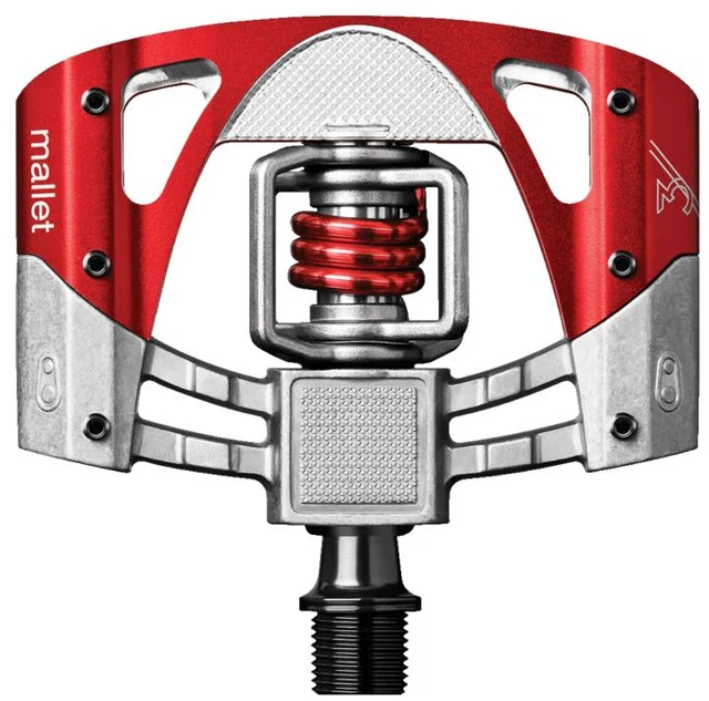 Crankbrothers Mallet 3 Pedaler Rød, 499g per sett 