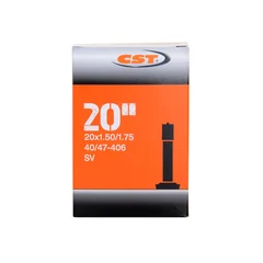 CST 20&quot; x 1.5-1.75 Slange Butyl, Presta 33 mm