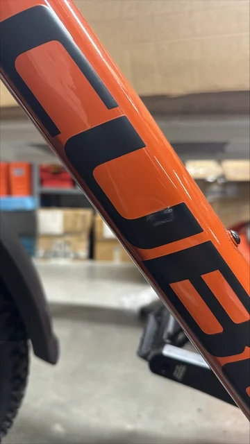 Cube Aim Allroad Terrengsykkel B-Vare Brick Red'n' Black, Str. S 