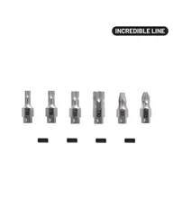 Daysaver Incredible MixMatch Bits T10, 15, 20, 30, JIS, Slot