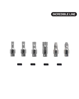 Daysaver Incredible MixMatch Bits T10, 15, 20, 30, JIS, Slot
