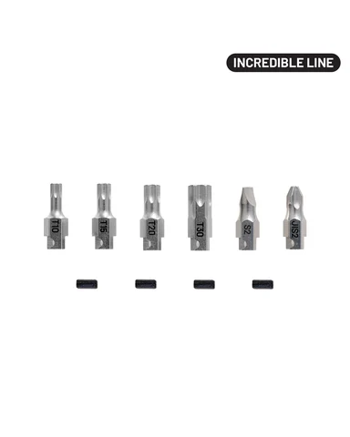 Daysaver Incredible MixMatch Bits T10, 15, 20, 30, JIS, Slot
