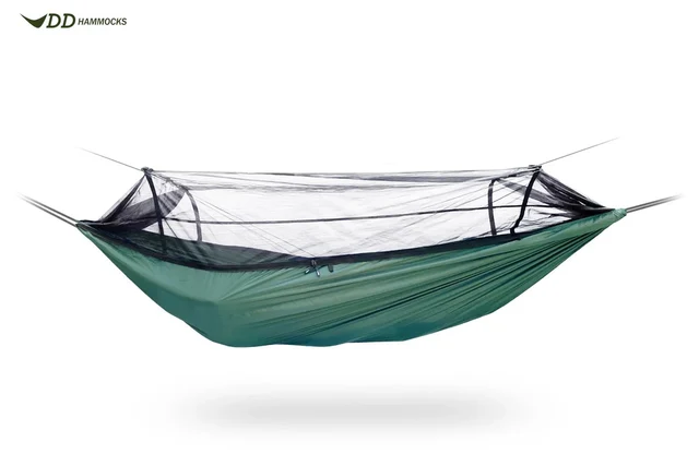 DD Hammocks Frontline King Hengekøye Oliven Grønn, Opp til 125kg 