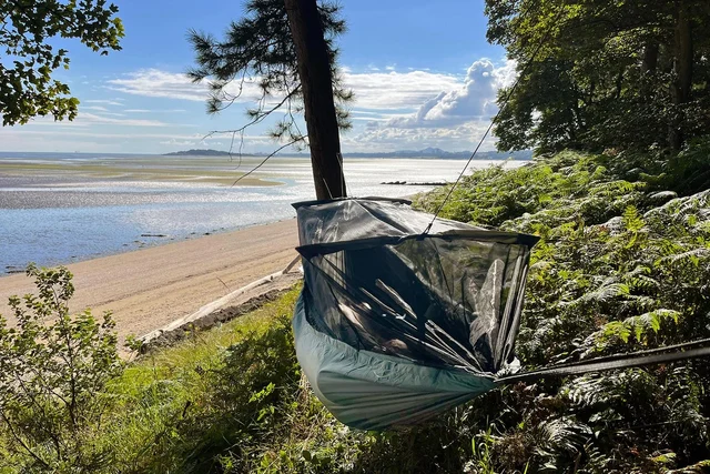 DD Hammocks Frontline King Hengekøye Oliven Grønn, Opp til 125kg 