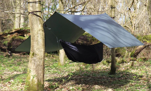 DD Hammocks Superlight Tarp Olive Green, 3x2,9 m 