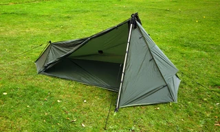 DD Hammocks Superlight Presenningst&#228;lt Gr&#246;n, F&#246;r en person, Vattent&#228;tt