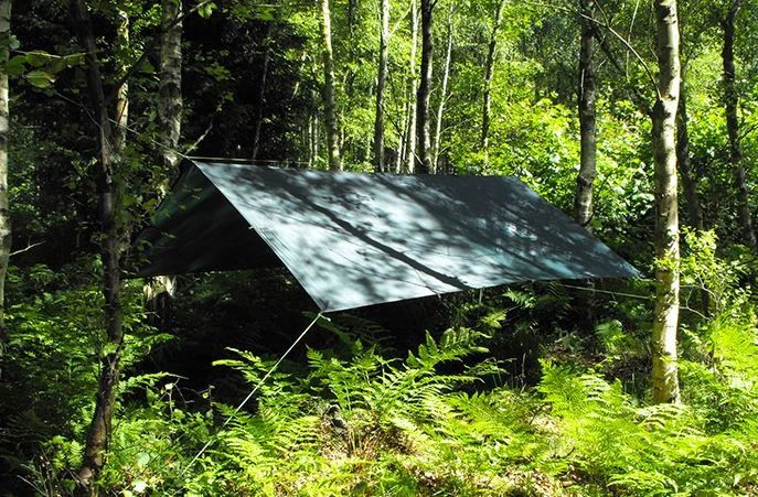 DD Hammocks Tarp Coyote Brown, 300 x 300 cm, 790g - Bikeshop.no