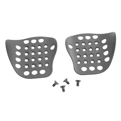 Deda Parabolica &amp; Fastblack Armrest 1 Par, Aluminium, Inkl. Bolter