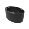 Deda Vinci Spacer Black, Nylon, 20 mm