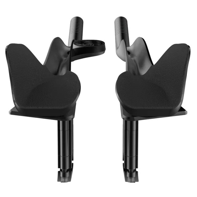 Deda Jet One Clip-On Tempobøyler Karbon, 370 mm, Ca. 660g 