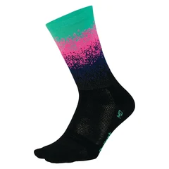 DeFeet Aireator 6&quot; Barnstormer Sokker Black/Light Navy, Str. XL