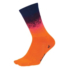 DeFeet Aireator 6&quot; Barnstormer Sokker Neon Orange/Hi-Vis Pink, Str. XL