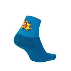 DeFeet Aireator 3&quot; Dam Strumpor Girl Power (Process Blue), Str. L