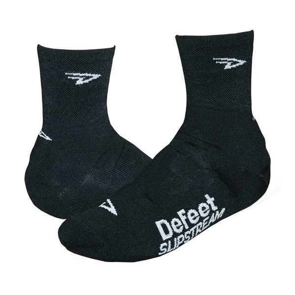 DeFeet Slipstream Cordura 4" Skotrekk Sort, Str. L/XL 
