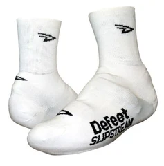 DeFeet Slipstream Cordura 4&quot; Skotrekk Hvit, Str. S/M