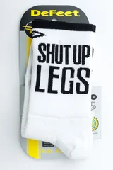 DeFeet Aireator Shut Up Legs Sokker Hvit, Str. M