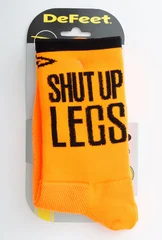 DeFeet Aireator Shut Up Legs Sokker Fluo Oransje, Str. M