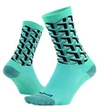 DeFeet Aireator 6" Framework Sokker Celeste Green/Graphite, Str. L