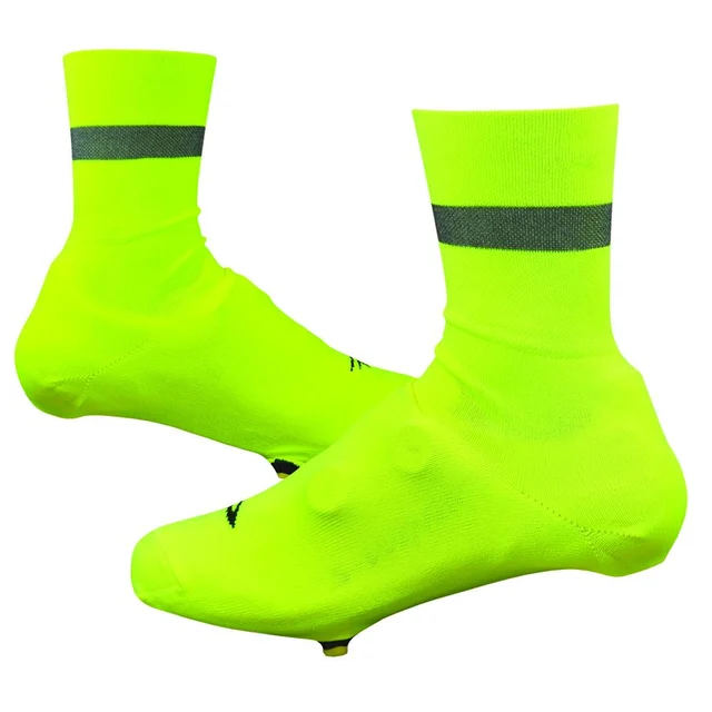 DeFeet Slipstream Reflective 4" Skotrekk Blå, Str. S/M 
