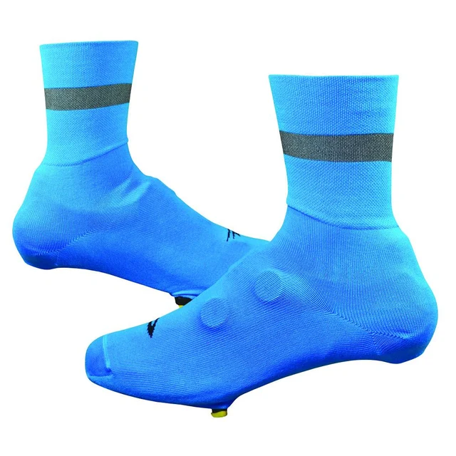 DeFeet Slipstream Reflective 4" Skotrekk Blå, Str. S/M 