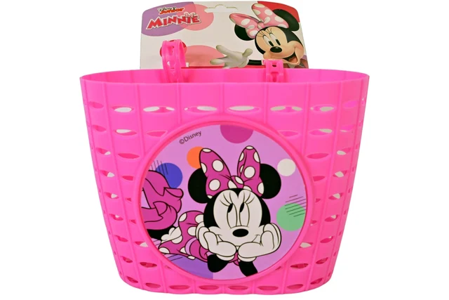 Disney Minnie Sykkelkurv Rosa 