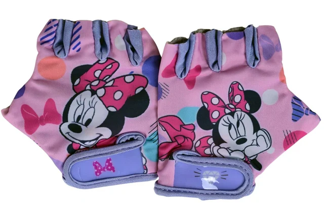 Disney Minnie Sykkelhansker 3+ år, Onesize 