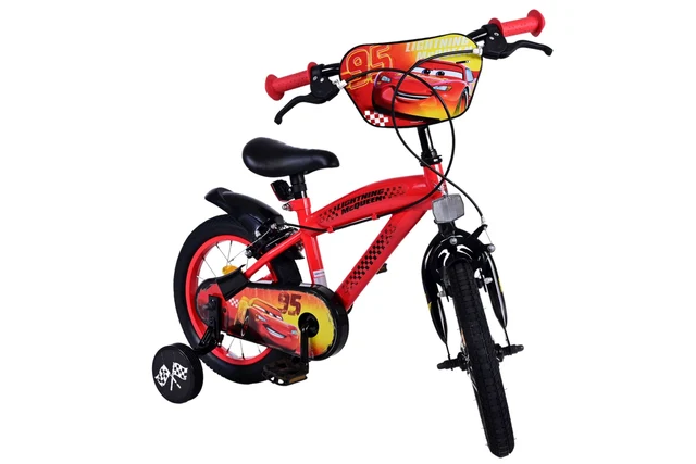 Disney Cars 14" FW Barnesykkel '25 Rød, 3.5-5 år 