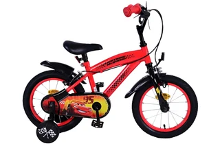 Disney Cars 14&quot; FW Barnesykkel &#39;25 R&#248;d, 3.5-5 &#229;r