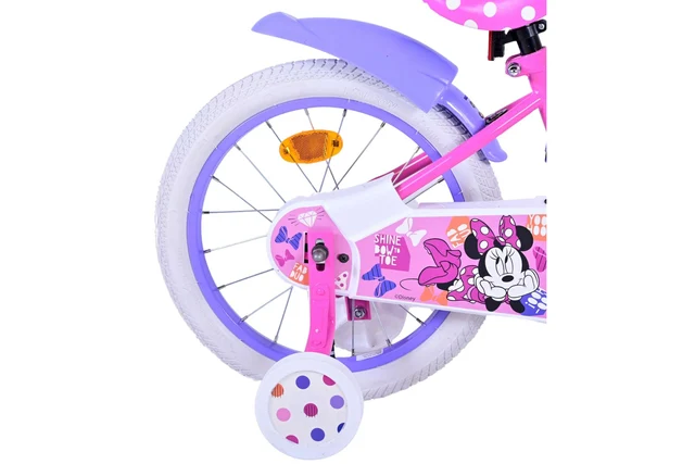 Disney Minnie 16" CB Barnesykkel Rosa, 4-6 år 